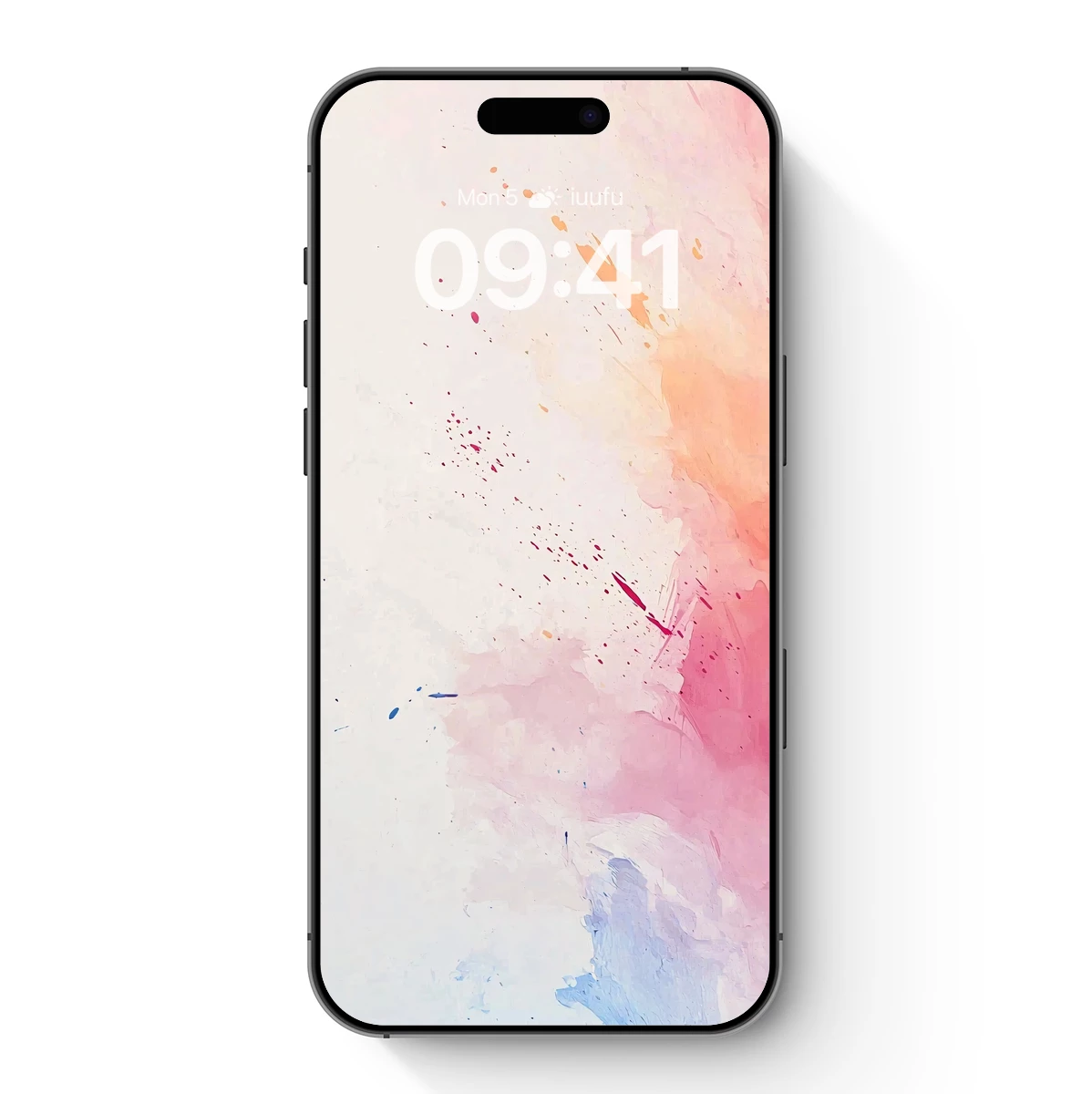 Abstract Pastel Symphony: Blush and Peach Harmony