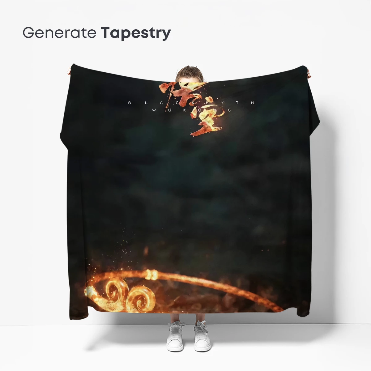 Ethereal Wukong: Golden Staff in Mystical Forest - Image 5