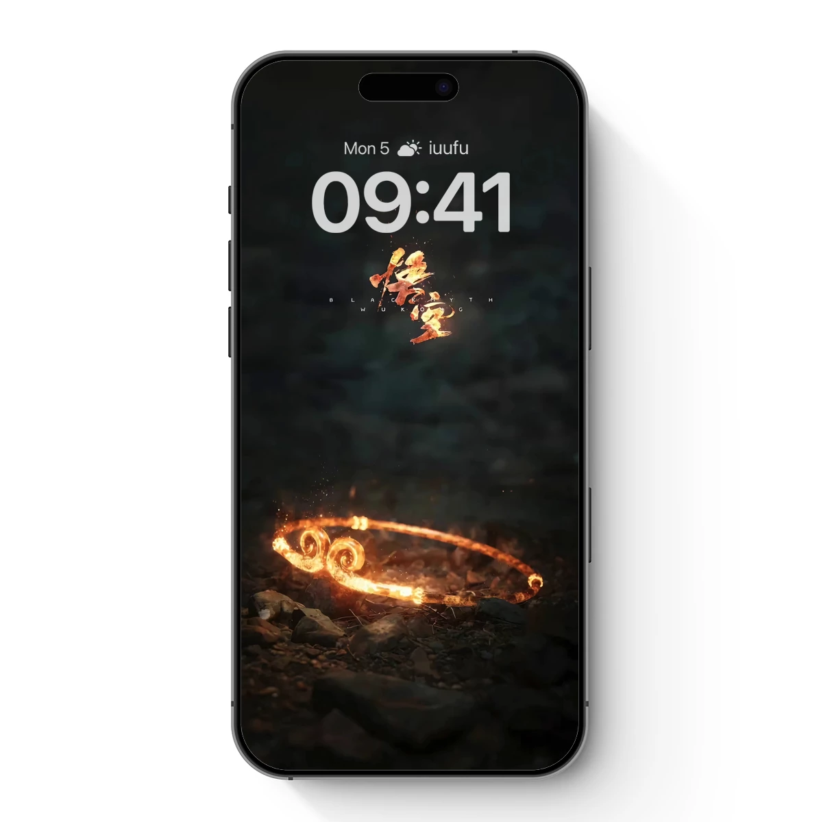 Ethereal Wukong: Golden Staff in Mystical Forest