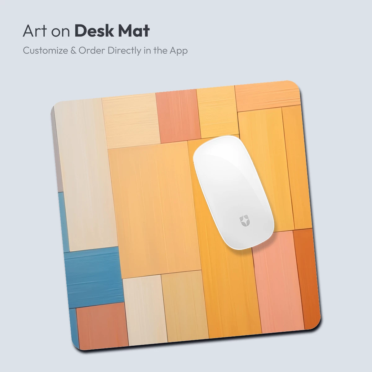 Geometric Harmony in Pastel Tones - Image 4