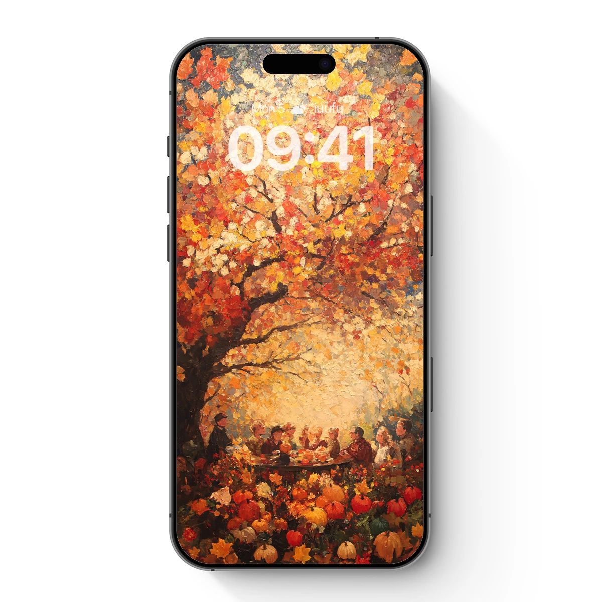 Autumn Gathering Under the Canopy of Colors