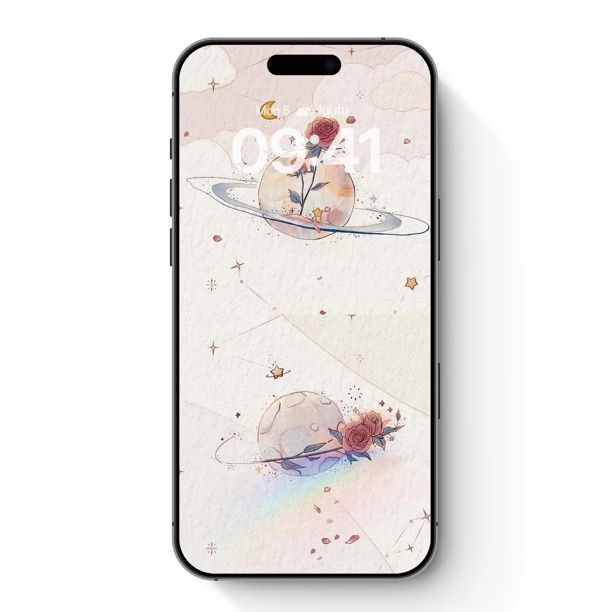 Cosmic Rose Planets: Surreal Floral Astronomy