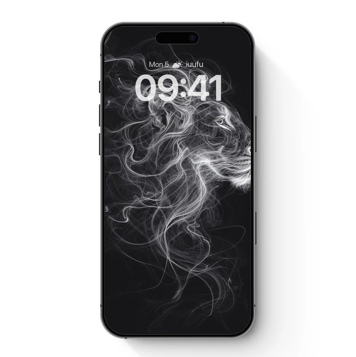 Ethereal Lion in Smoke: A Whimsical Artistry