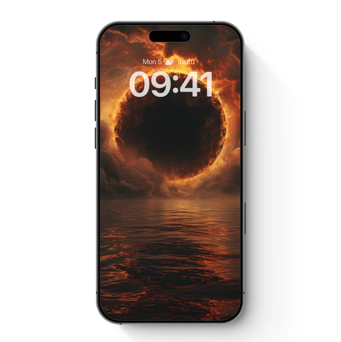 Eclipse Over Abyss: Celestial Ring of Fire