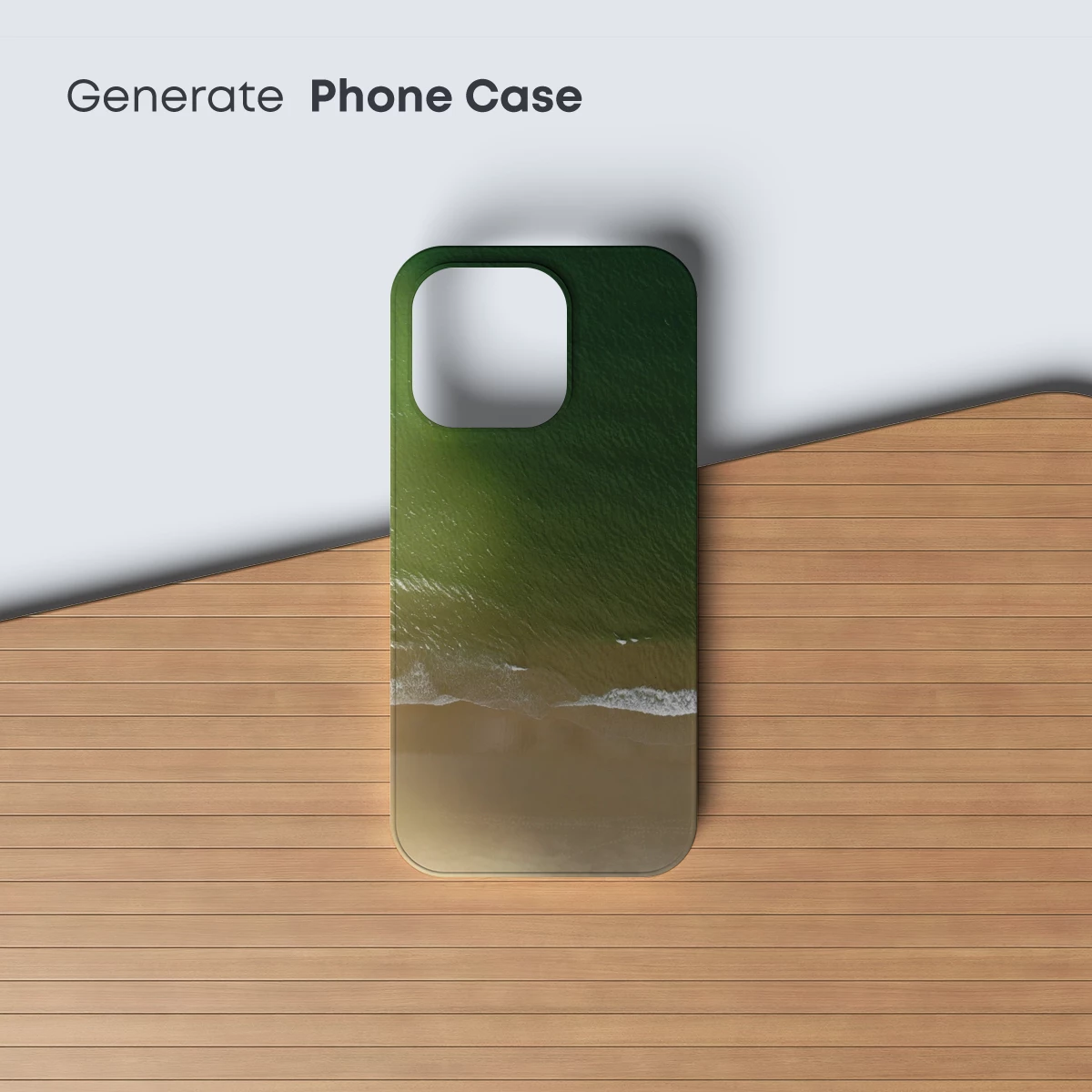 Aerial Serenity: Beach and Ocean Harmony - Image 3