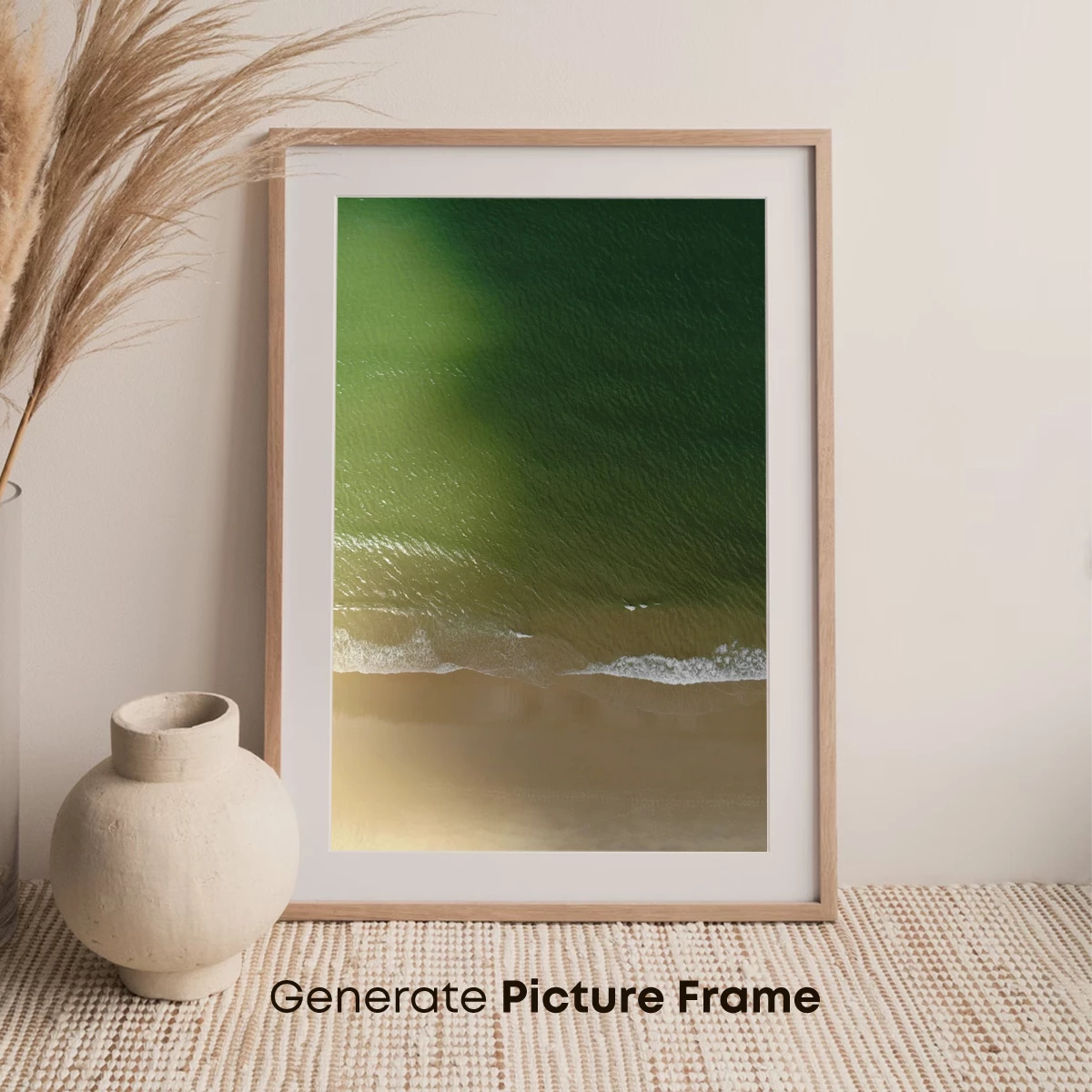 Aerial Serenity: Beach and Ocean Harmony - Image 7