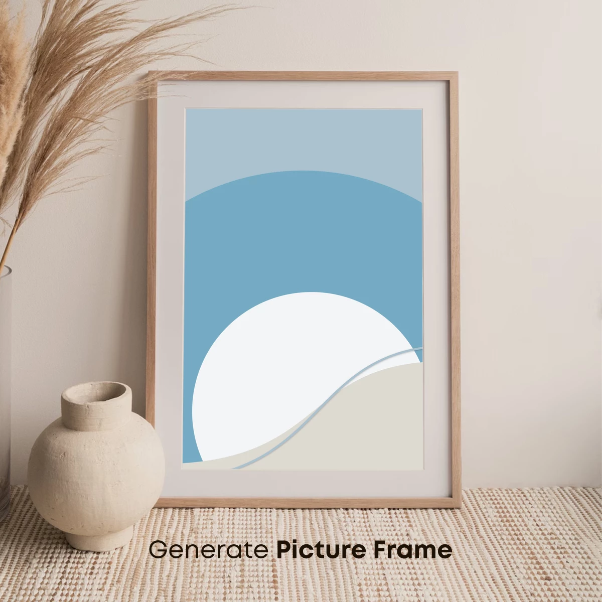 Abstract Ocean Waves: Minimalist Flow - Image 7