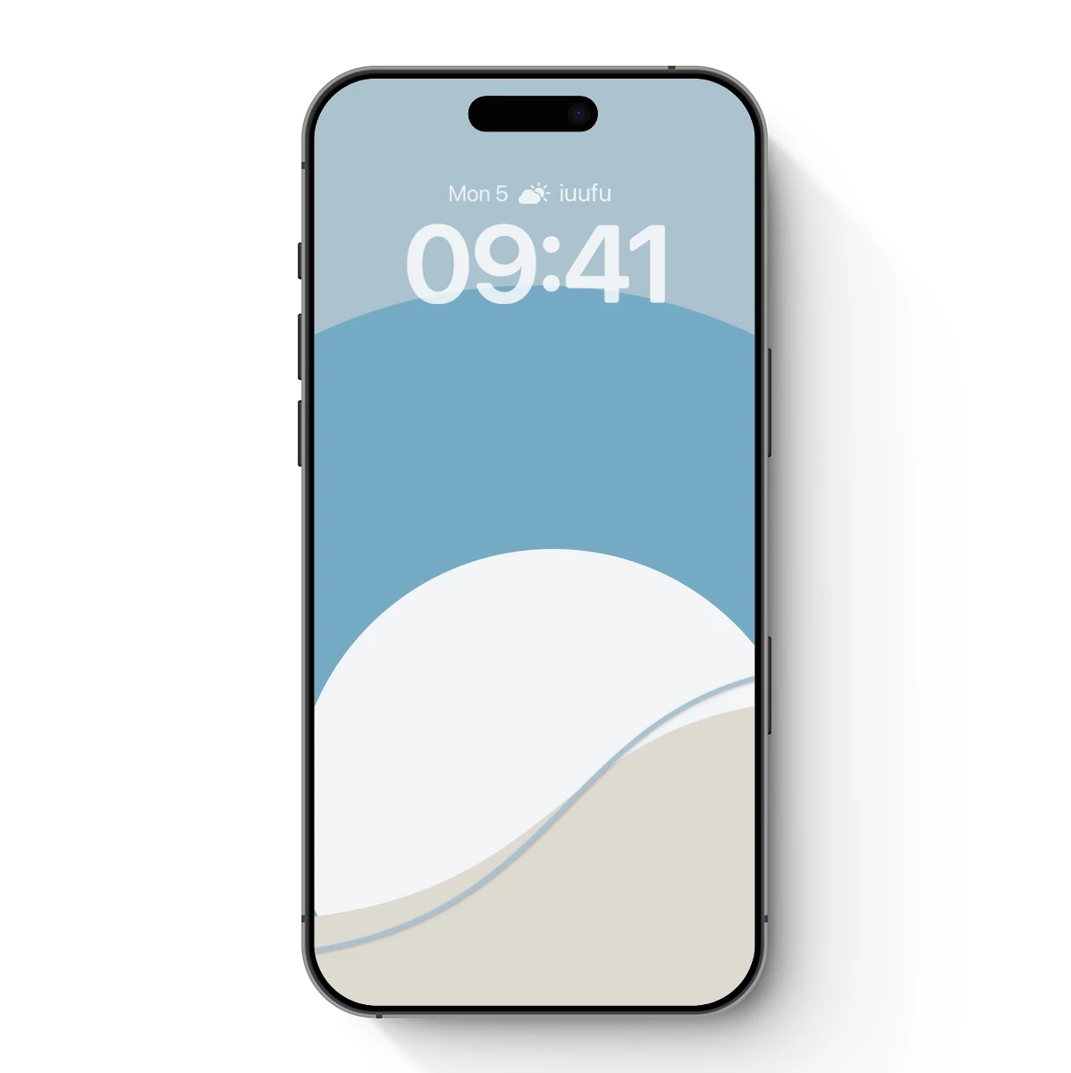 Abstract Ocean Waves: Minimalist Flow