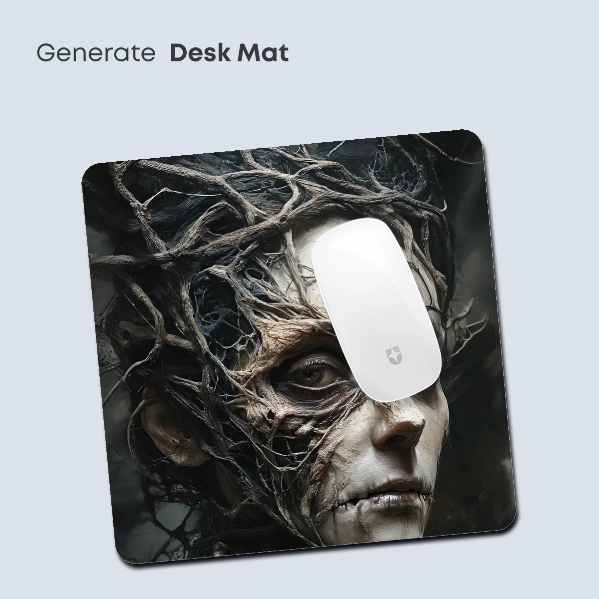 Entwined Roots: A Forest Spirit's Gaze - Image 4