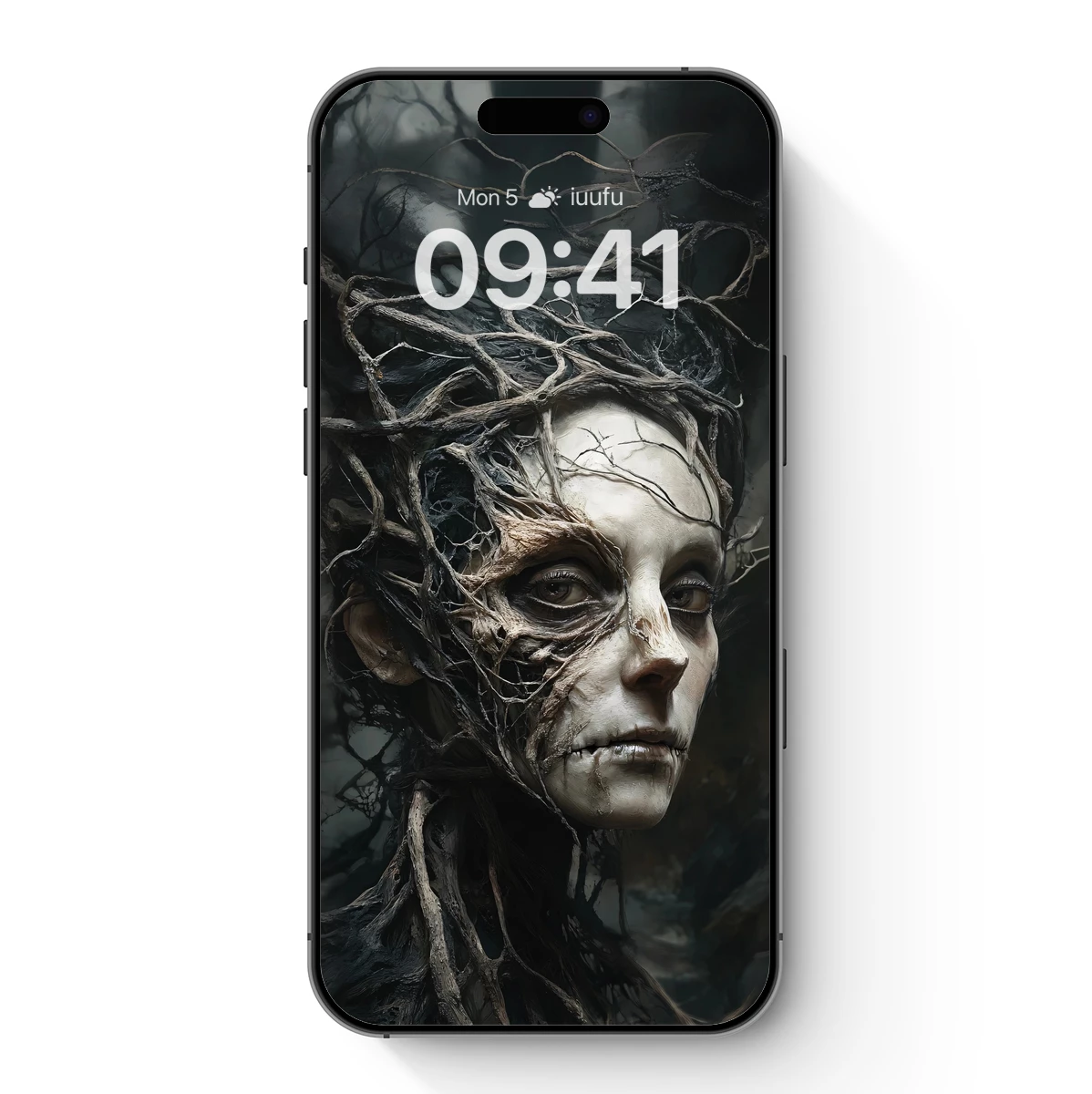 Entwined Roots: A Forest Spirit's Gaze