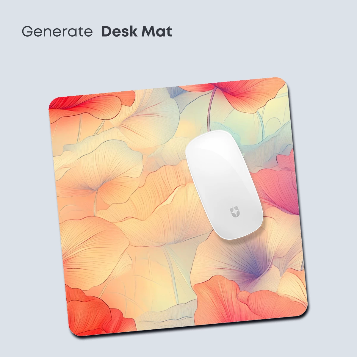 Ethereal Floral Symphony: Blush and Coral Petals - Image 4