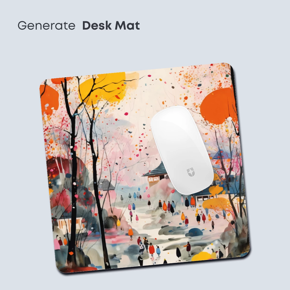 Autumnal Village Harmony: A Colorful Tapestry of Life - Image 4