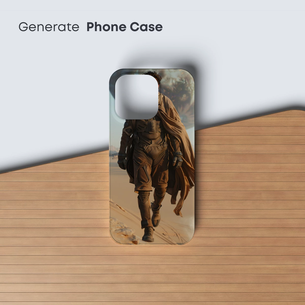 Desert Nomad in Futuristic Armor - Image 3