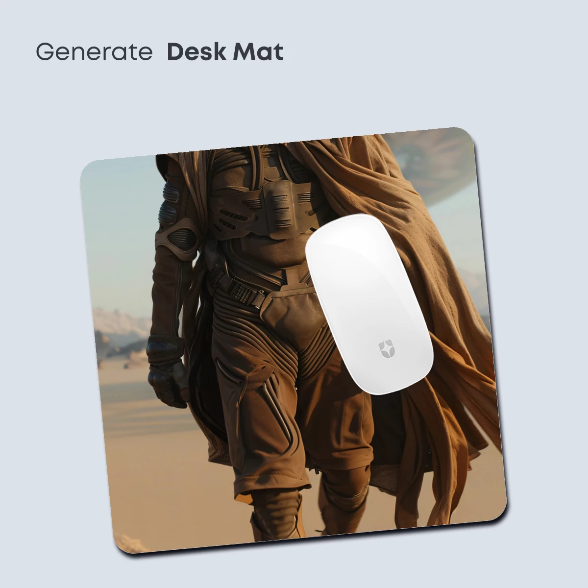 Desert Nomad in Futuristic Armor - Image 4