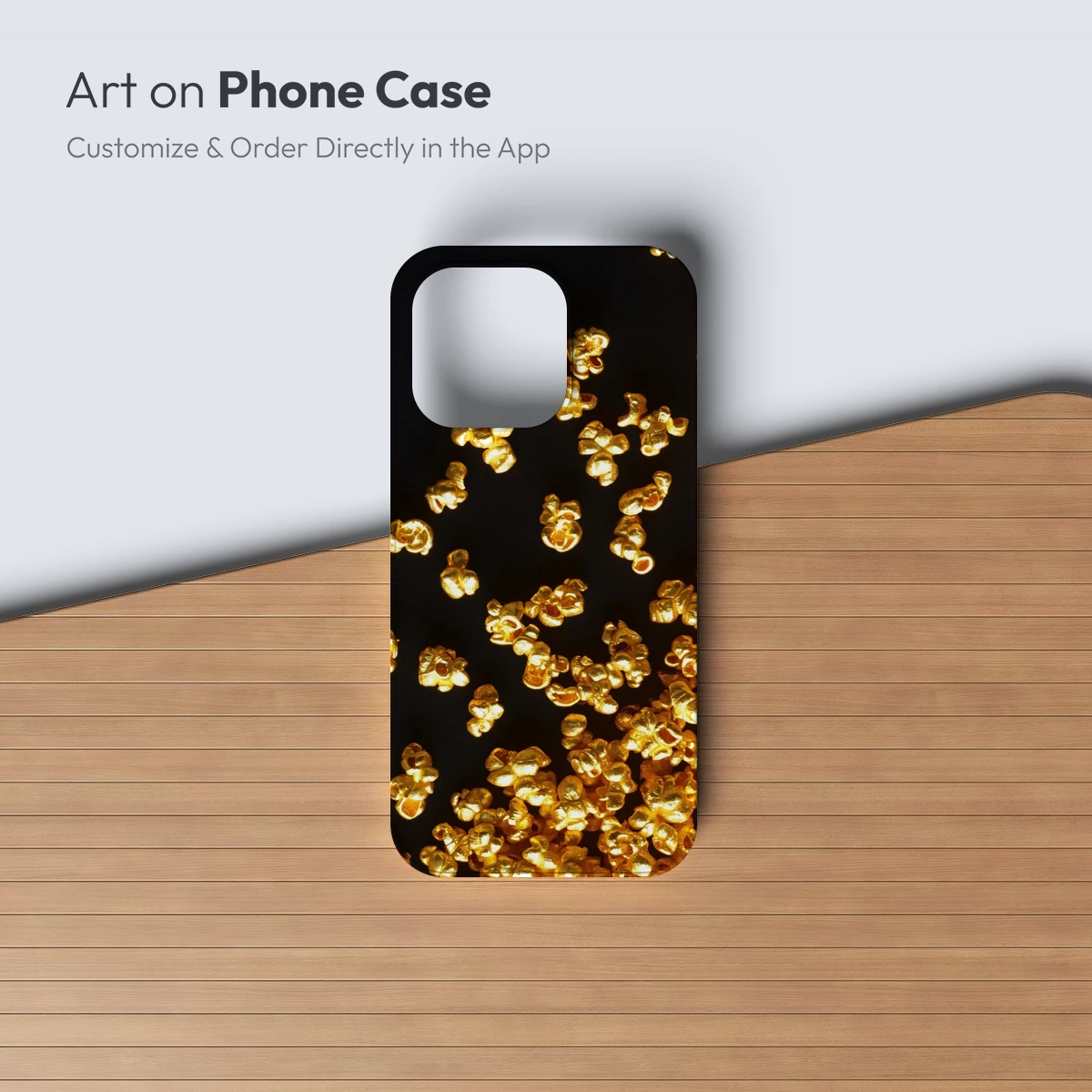 Golden Popcorn Cascade: A Radiant Feast for the Eyes - Image 3