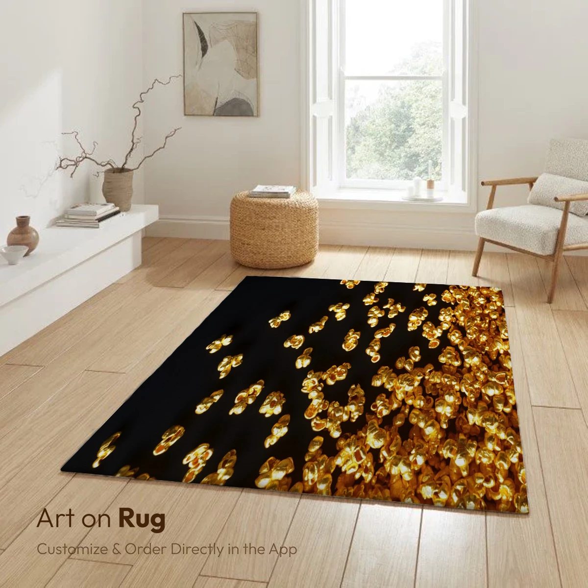 Golden Popcorn Cascade: A Radiant Feast for the Eyes - Image 6