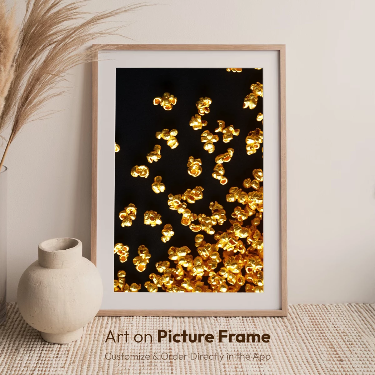 Golden Popcorn Cascade: A Radiant Feast for the Eyes - Image 7