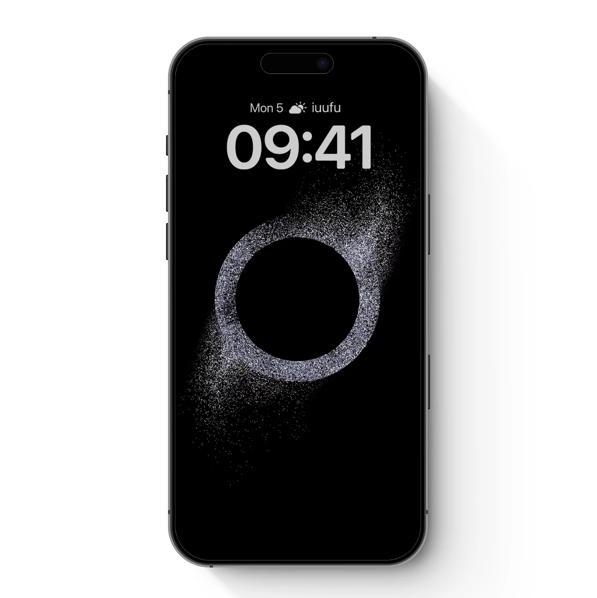 Ethereal Dust Ring: A Cosmic Halo