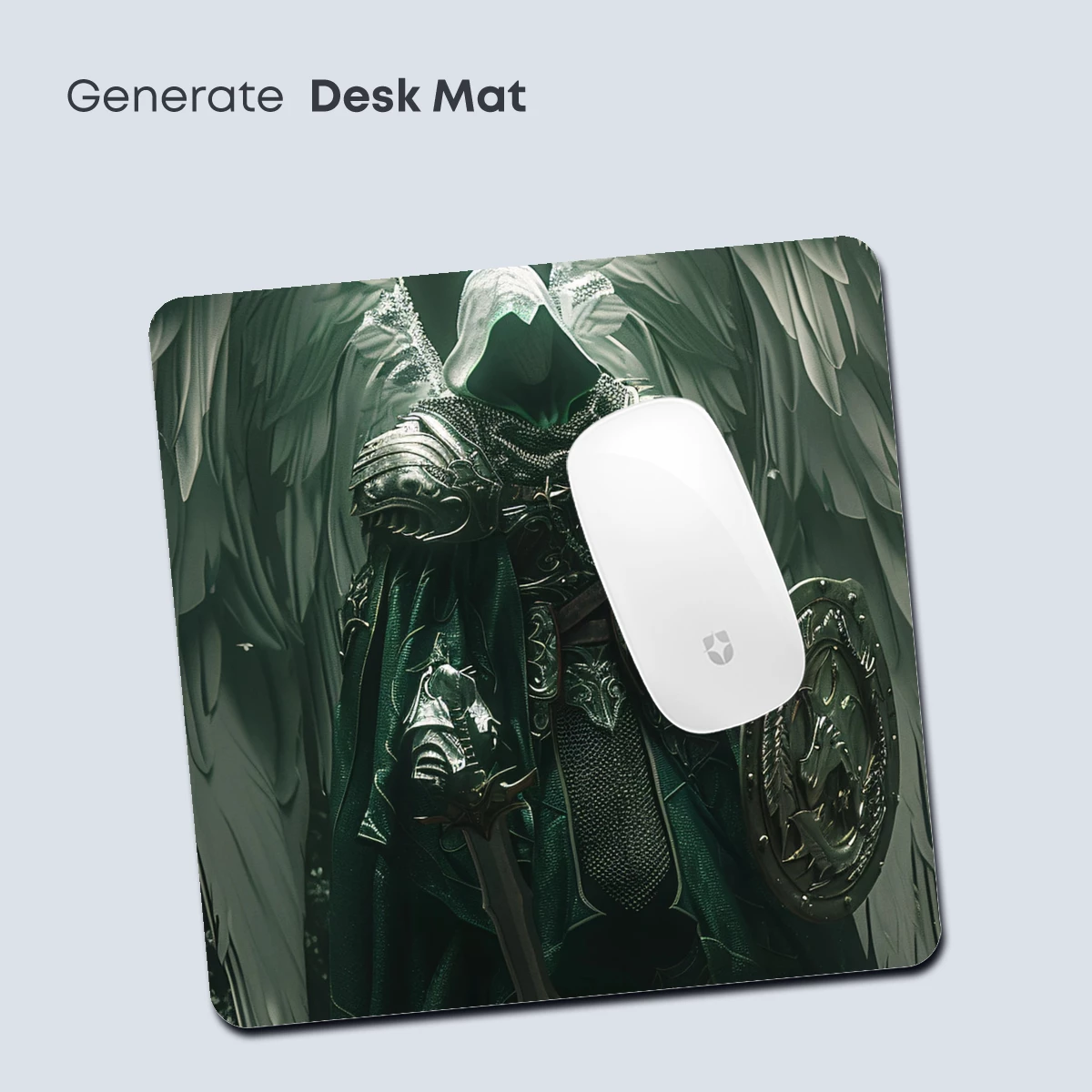 Ethereal Guardian: Angelic Knight in Armor - Image 4