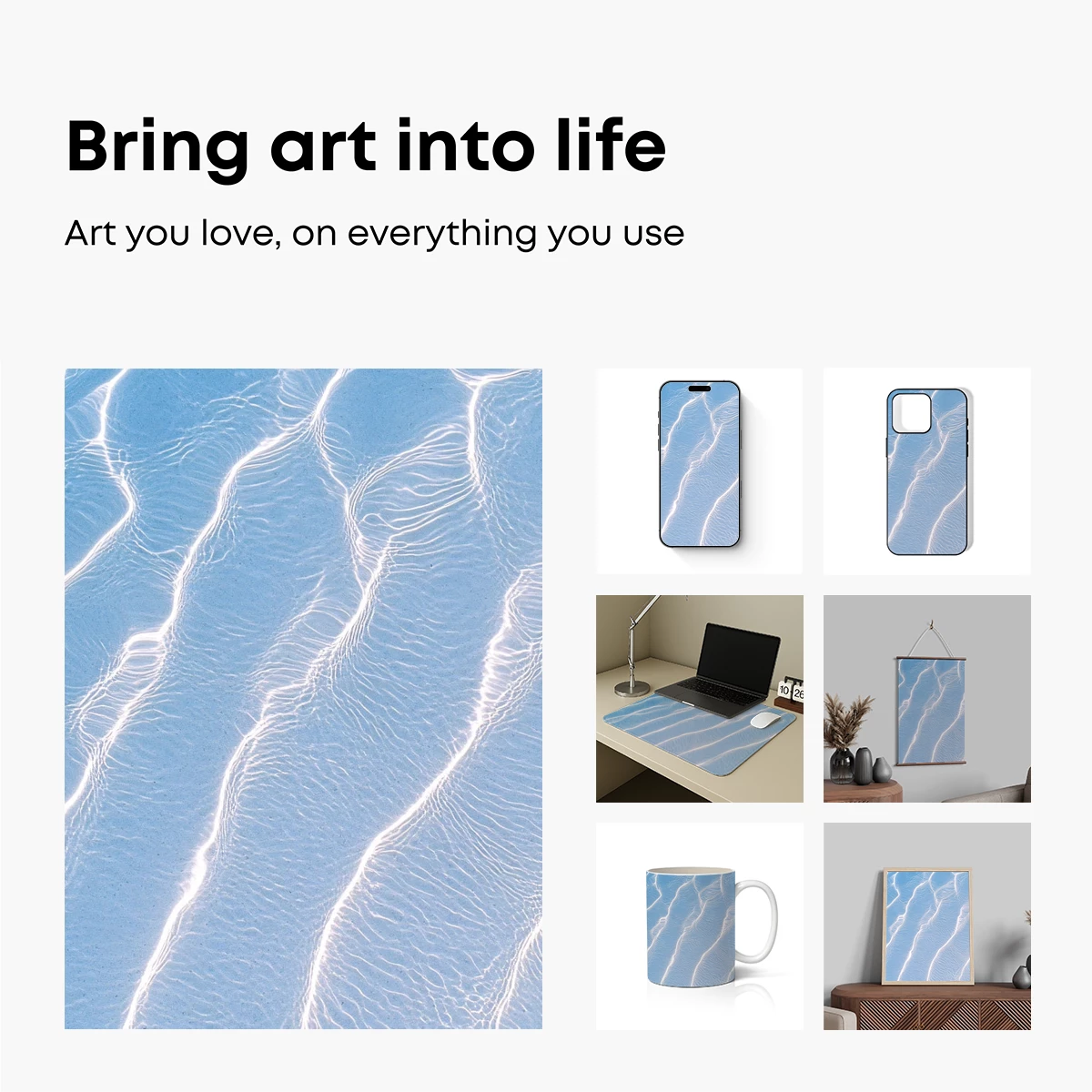 Ethereal Water Ripples: A Dance of Light and Flow - Image 2