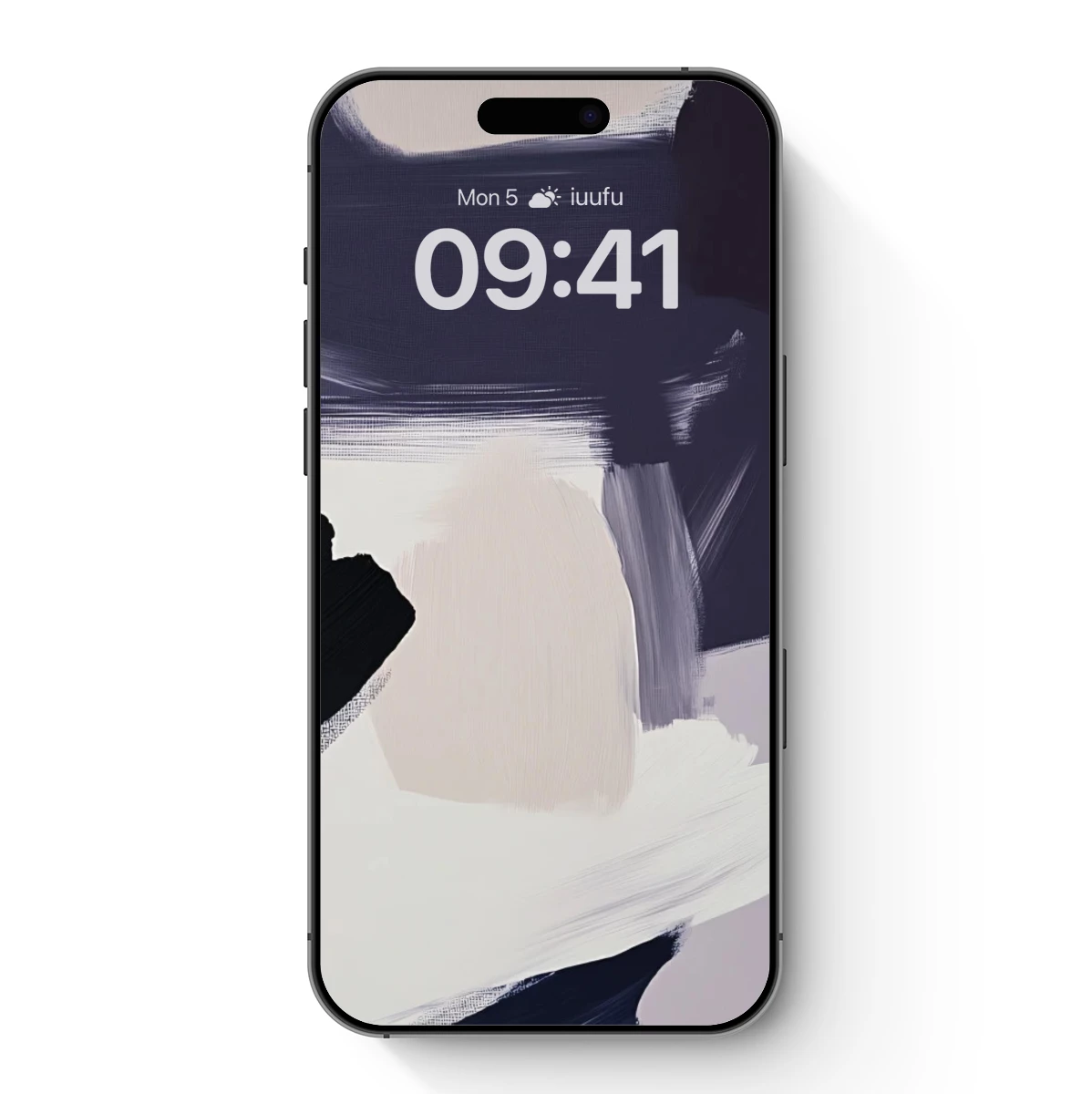 Abstract Brushstroke Symphony