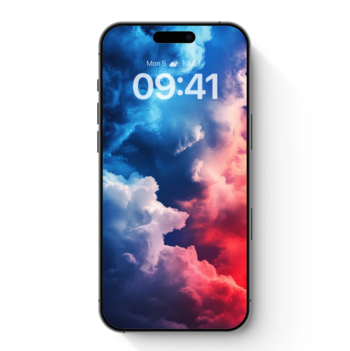 Duality of Skies: Blue and Red Clouds Clash