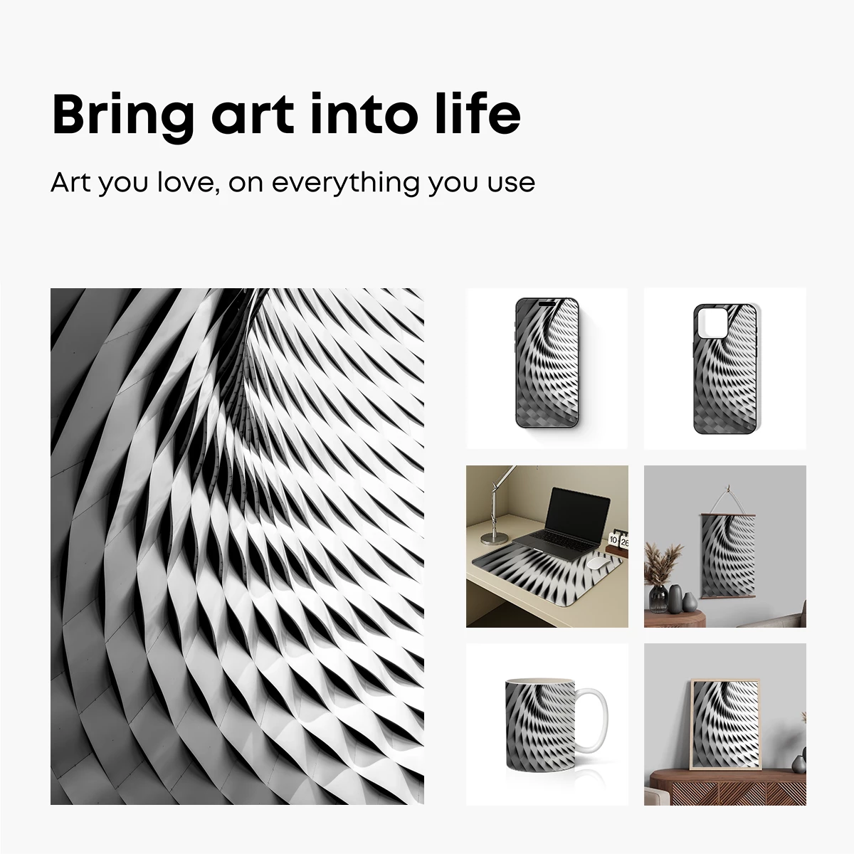 Geometric Wave Symphony - Image 2