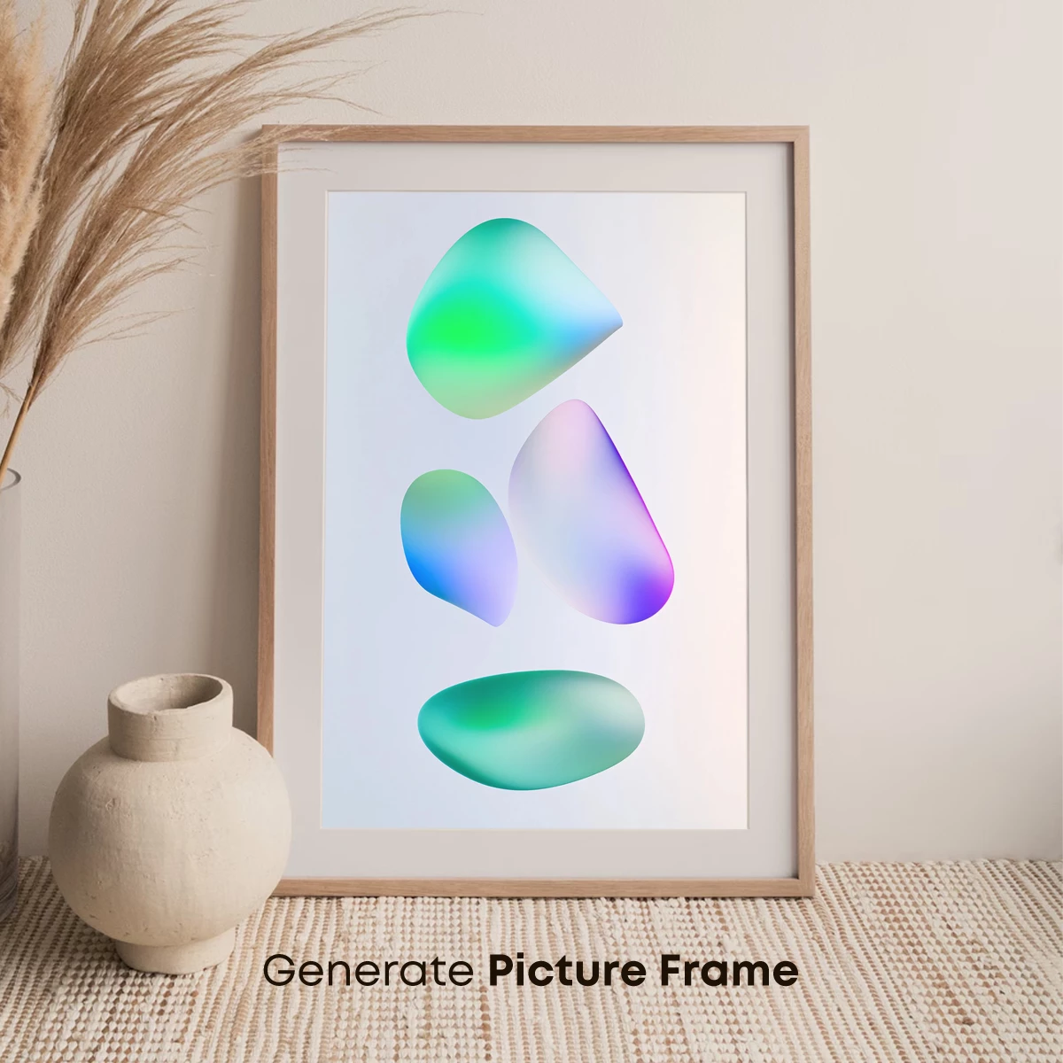 Gradient Pods: Ethereal Shapes in Harmony - Image 7