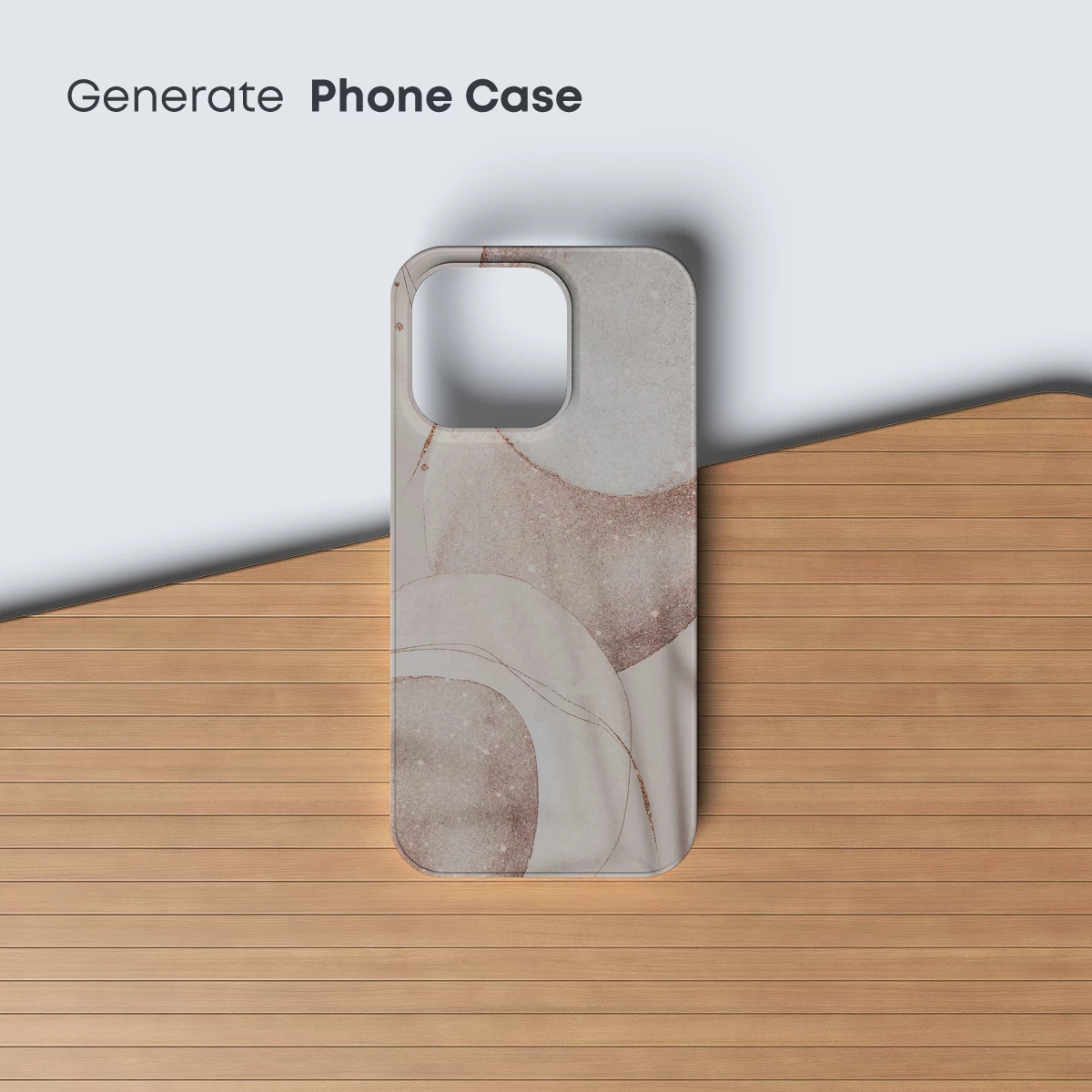 Ethereal Marble Elegance: Abstract Curves and Glittering Veins - Image 3