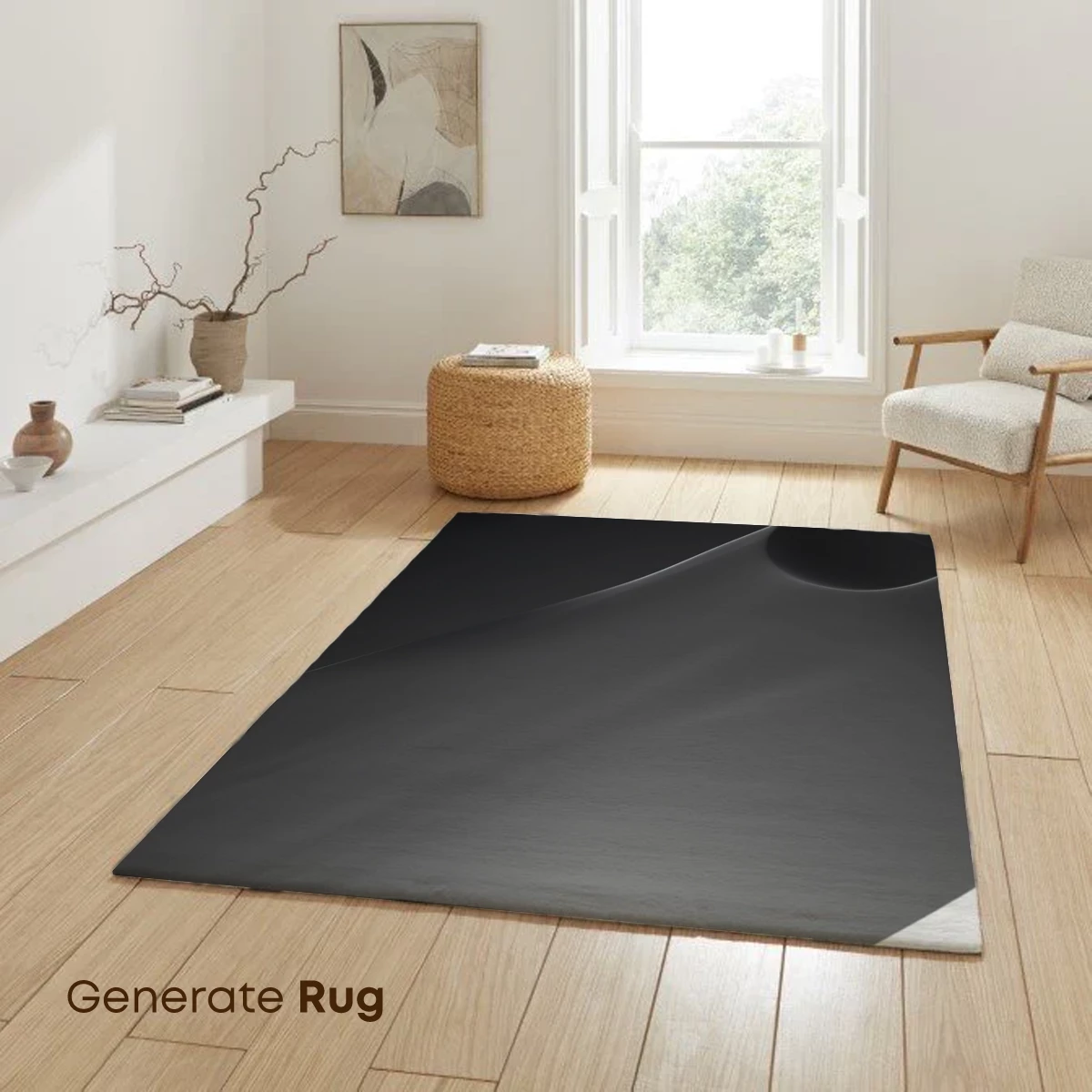 Elegant Minimalist Flow: Monochrome Curves - Image 6