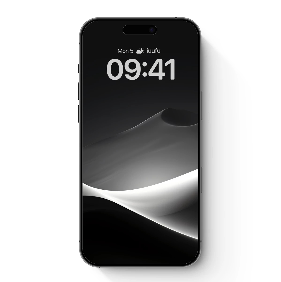 Elegant Minimalist Flow: Monochrome Curves