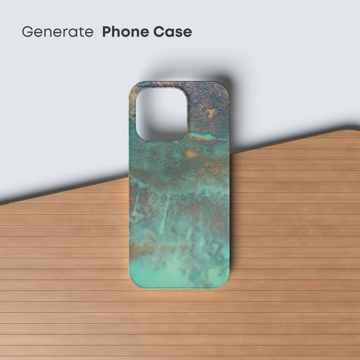 Aerial Turquoise Lagoon: Nature's Abstract Palette - Image 3