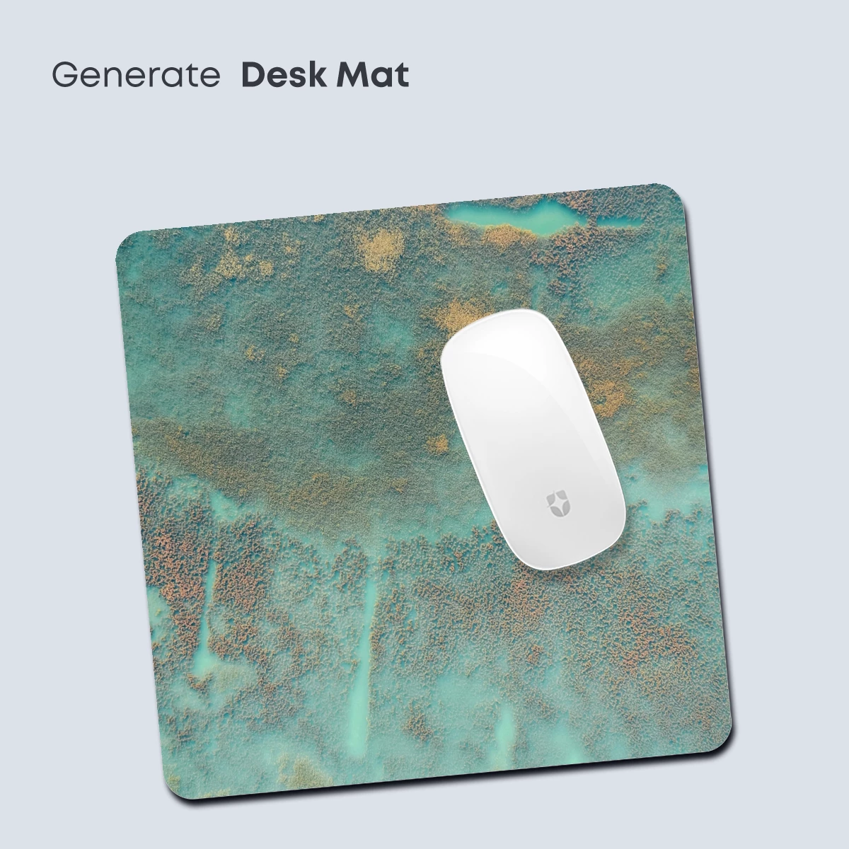 Aerial Turquoise Lagoon: Nature's Abstract Palette - Image 4