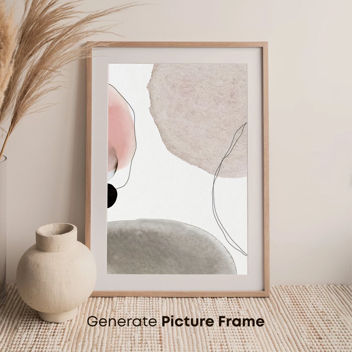 Abstract Whispers: Organic Shapes in Harmony - Image 7