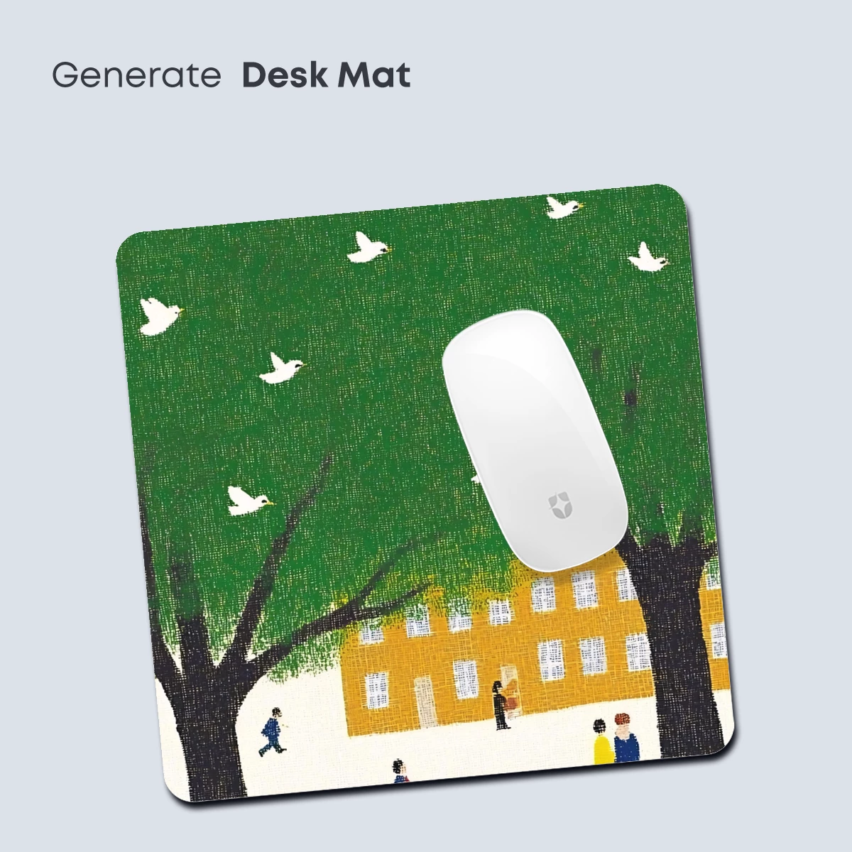 Harmony in the Square: A Vibrant Gathering Under Verdant Canopy - Image 4