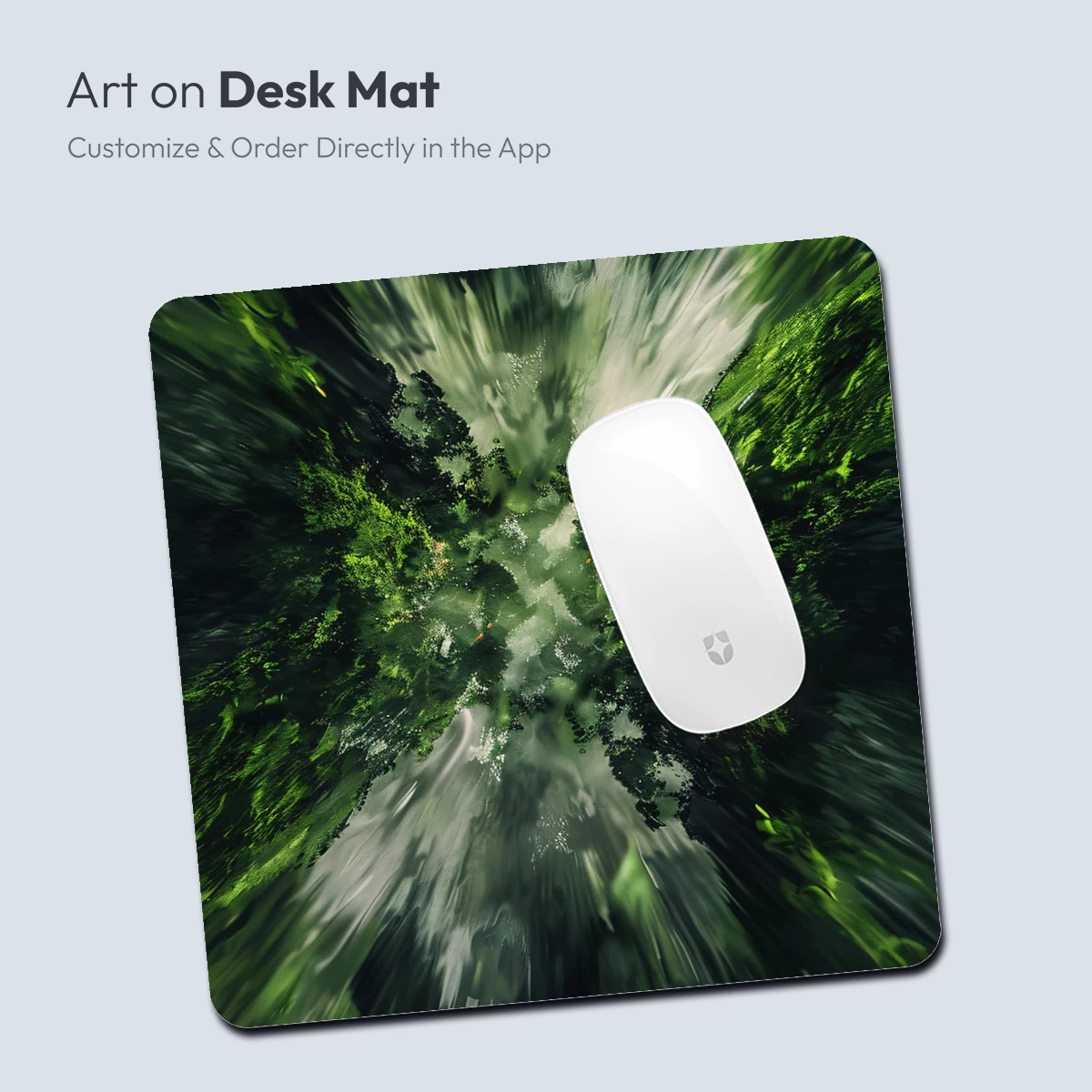 Forest Vortex: Dynamic Green Depths - Image 4