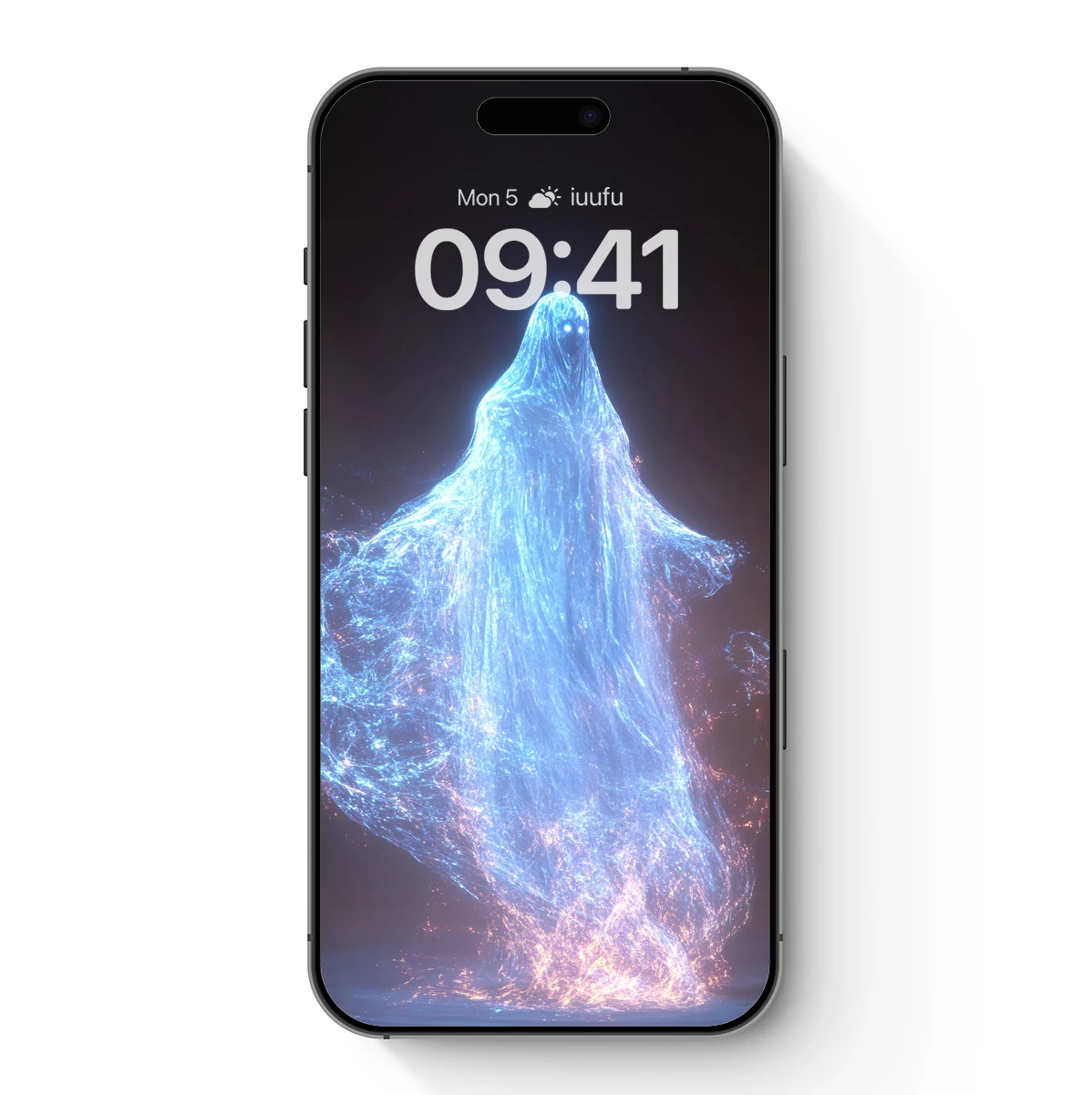 Ethereal Ghostly Presence: Blue Radiance