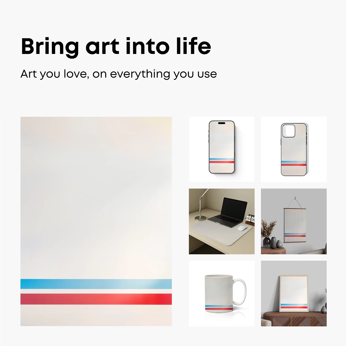 Horizon Lines: Minimalist Serenity - Image 2