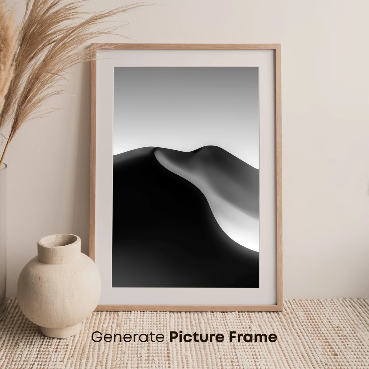 Ethereal Shadow Waves: A Monochrome Odyssey - Image 7