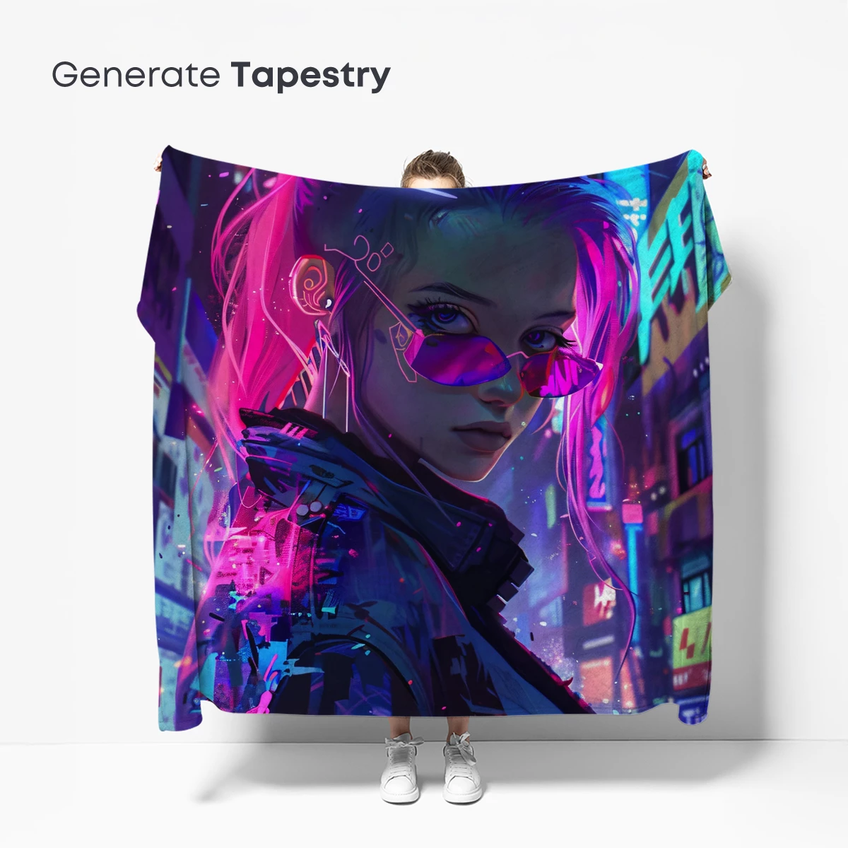 Cyberpunk Neon Warrior: Futuristic Urban Fantasy - Image 5