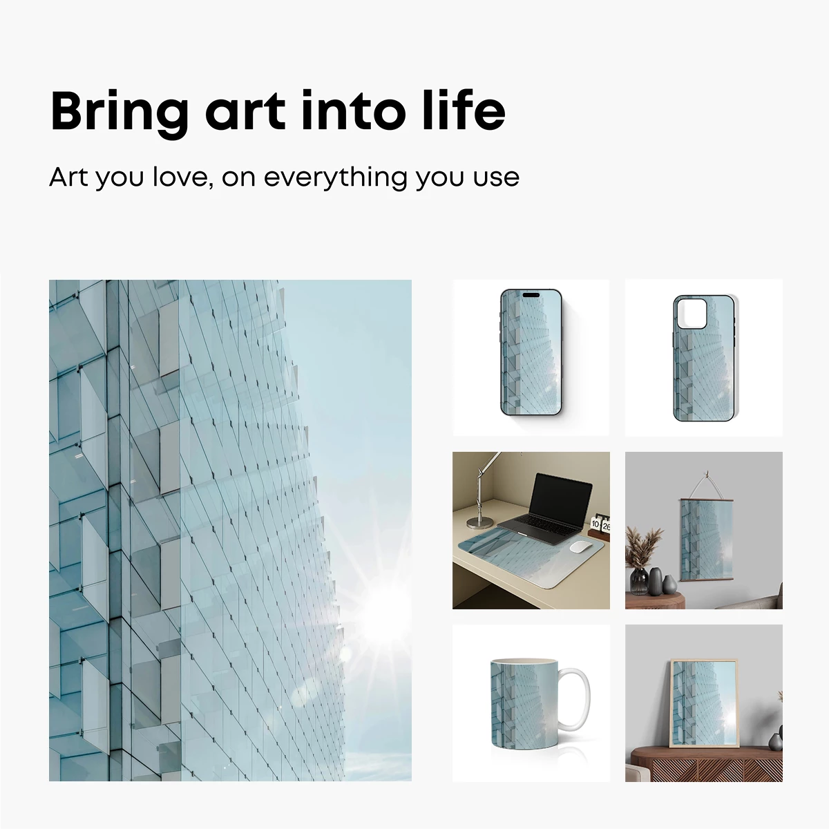 Glass Facade Symphony: Light and Reflections - Image 2