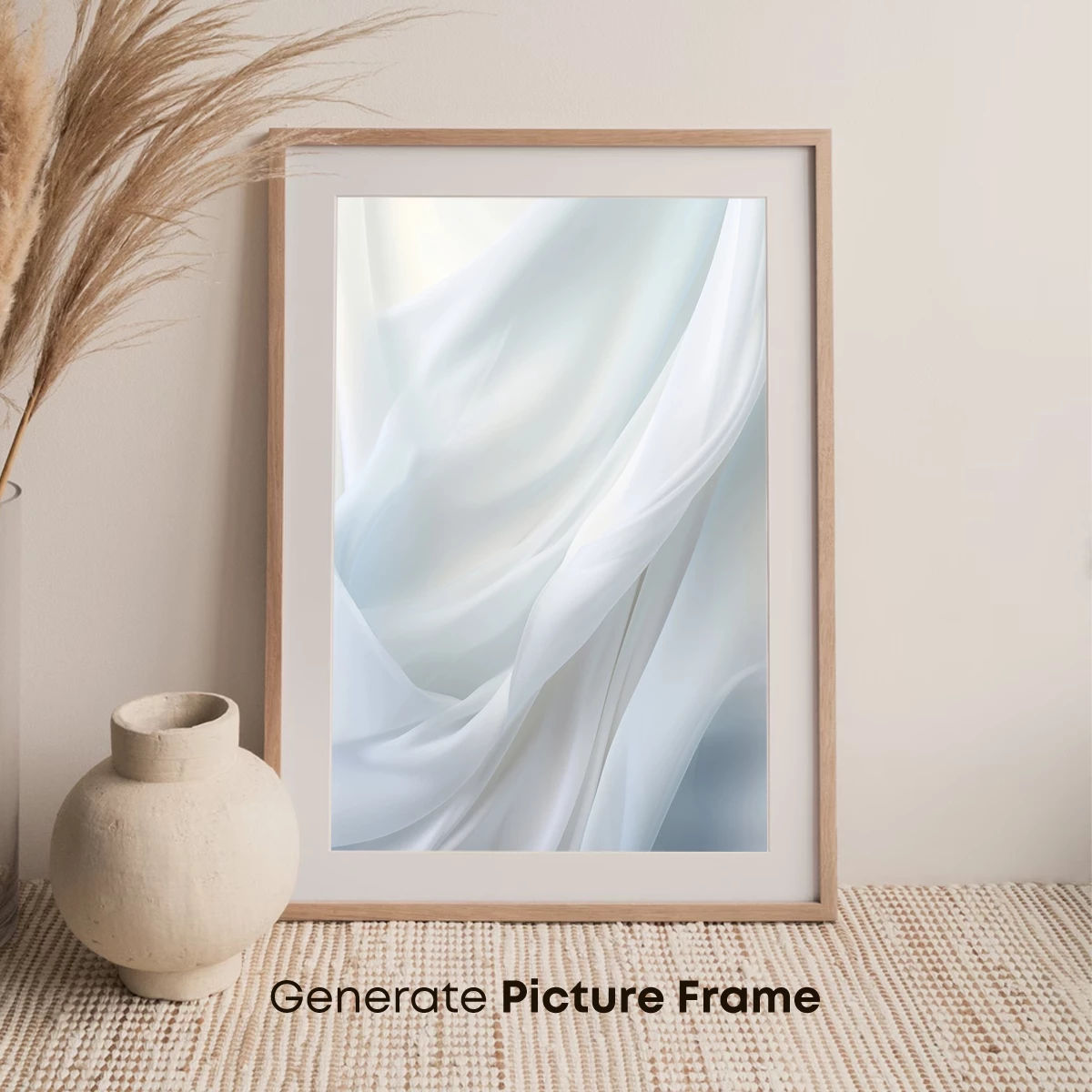 Ethereal Silk Drapes: A Dance of Light and Shadow - Image 7