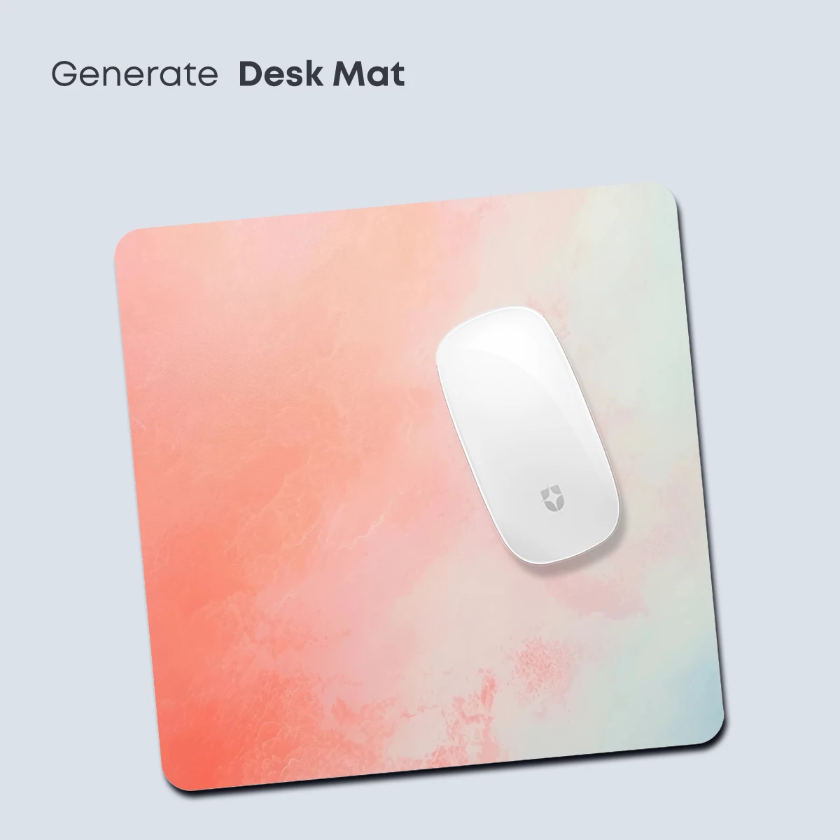 Coral Clouds: Abstract Pastel Fusion - Image 4