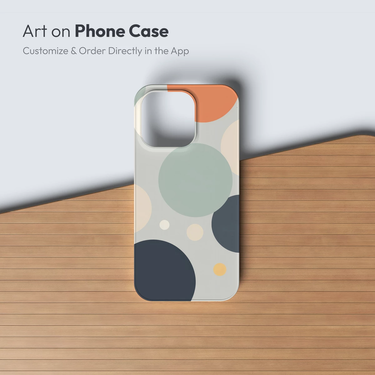 Geometric Harmony: Pastel Circles in Balance - Image 3