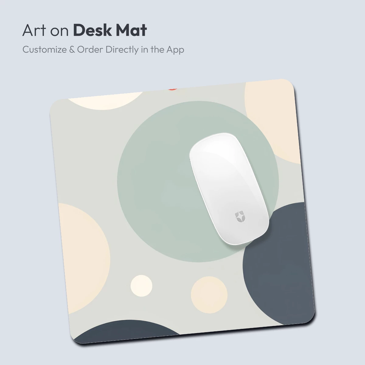 Geometric Harmony: Pastel Circles in Balance - Image 4