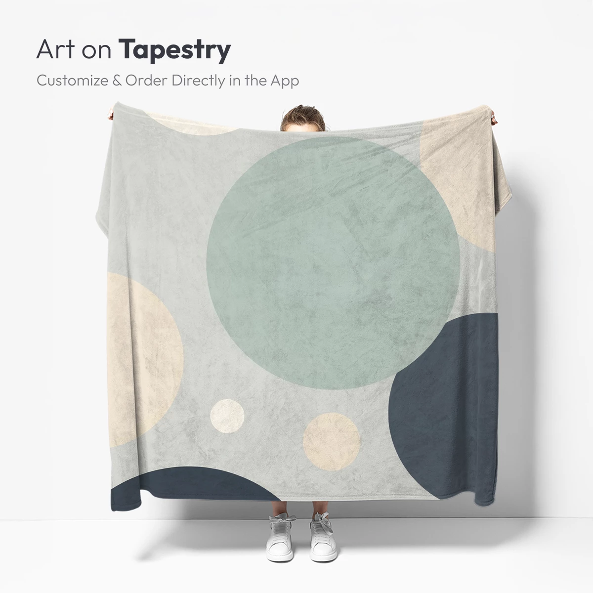 Geometric Harmony: Pastel Circles in Balance - Image 5