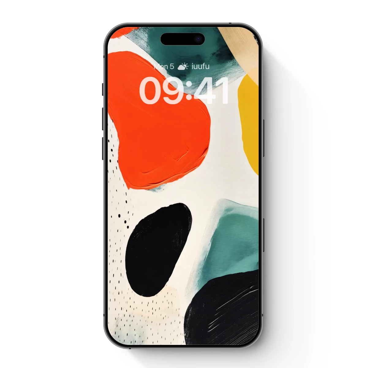 Abstract Brushstroke Symphony