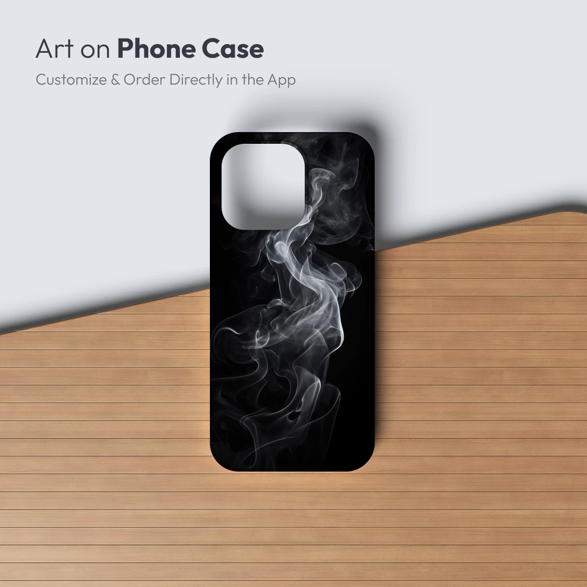 Ethereal Smoke Dance: Monochrome Elegance - Image 3