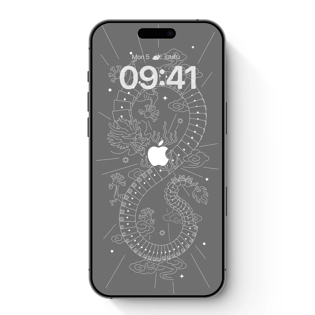 Dragon's Tech Embrace: Apple-Inspired Artistry - Image 7