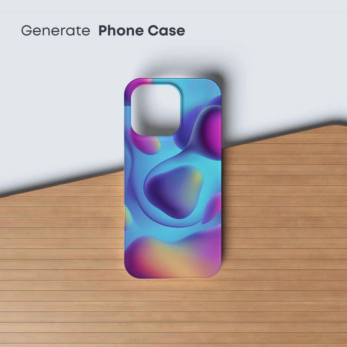 Fluid Dreamscape: Gradient Blob Art - Image 3